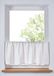 Vitrážková záclona z organické bavlny, bonprix
