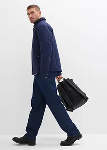 Prošívaná bunda s manšestrovým límcem, bonprix