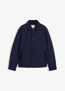 Prošívaná bunda s manšestrovým límcem, bonprix