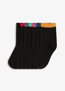 Ponožky s organickou bavlnou (7 párů v balení), bonprix