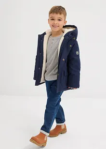 Henley triko s dlouhým rukávem a organickou bavlnou (2 ks v balení), bonprix