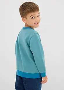 Mikina z měkké bavlněné směsi, bonprix