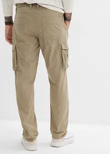 Cargo kalhoty Regular Fit z čisté bavlny, Straight, bonprix