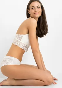 Podprsenkový top s vykrojeným zadním dílem, bonprix