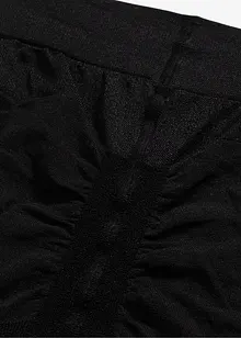 Tvarující ultra neprůhledné legíny stahující bříško, s push-up efektem a pohodlným nápletem, 80 DEN, bonprix