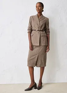 Úzký kožený pásek, bonprix