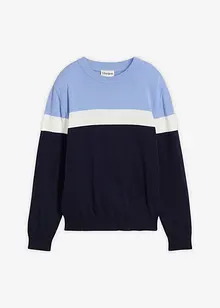 Svetr z jemné pleteniny z čisté bavlny, bonprix