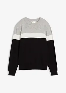 Svetr z jemné pleteniny z čisté bavlny, bonprix