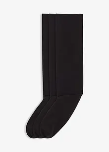 Termo podkolenky 120 den, z jemného materiálu s flísovým rubem (3 páry v balení), bonprix