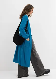 Dlouhý pletený kabátek se spadlými rameny, bonprix