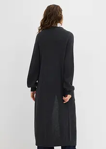 Dlouhý pletený kabátek se spadlými rameny, bonprix