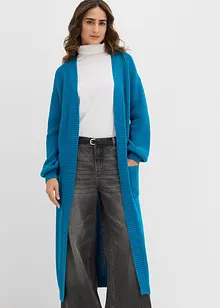 Dlouhý pletený kabátek se spadlými rameny, bonprix