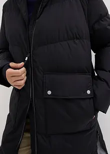 Péřový kabát s reflexními prvky, bonprix