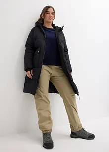 Péřový kabát s reflexními prvky, bonprix