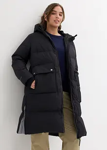 Péřový kabát s reflexními prvky, bonprix