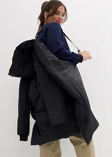 Péřový kabát s reflexními prvky, bonprix