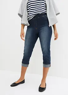 Džíny Slim Fit, Mid Waist, bavlna, bonprix