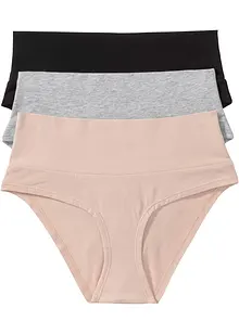 Těhotenské bokové kalhotky s organickou bavlnou (3 ks v balení), bonprix