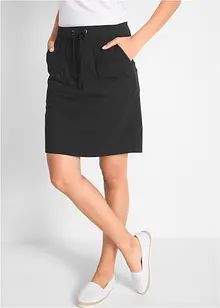 Sukně z organické bavlny se strečem, bonprix