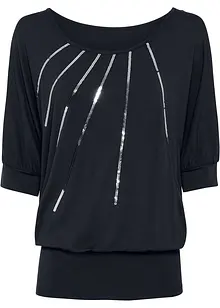 Tričko ze splývavé viskózové směsi, bonprix