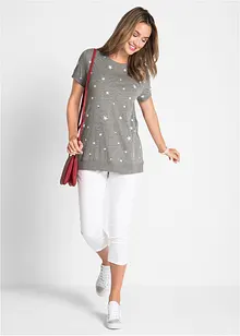 Lehké bavlněné triko, poloviční rukáv, bonprix