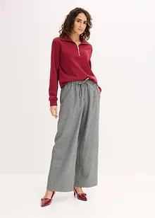 Oversize mikina se zipem, bonprix