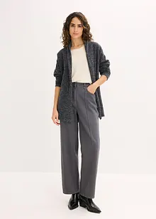 Pletený kabátek z hebké chlupaté pleteniny, bonprix