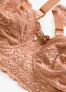 Zmenšovací podprsenka bez kostic, s polstrovanými ramínky, bonprix