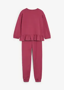 Tričko a joggingové kalhoty s organickou bavlnou (2dílná souprava), bonprix