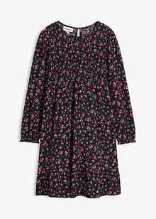 Žerzejové šaty ze strukturovaného materiálu se zmačkanou úpravou, bonprix