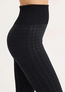 Bezešvé termo legíny s měkkým rubem a kohoutí stopou, bonprix