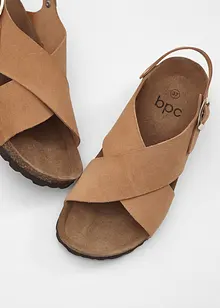 Kožené sandály, bonprix