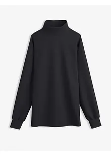 Mikina se stojáčkem, z materiálu scuba, bonprix