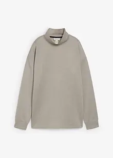 Mikina se stojáčkem, z materiálu scuba, bonprix