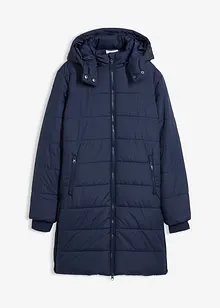 Prošívaný kabát s odnímatelnou kapucí, bonprix