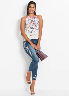 Halenkový top ze splývavé viskózy, bonprix