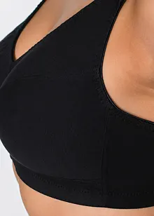 Podprsenka bez kostic (2 ks), s organickou bavlnou, bonprix