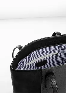 Velká kabelka z různých materiálů, bonprix