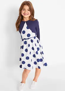 Šaty + pásek + bolerko (3dílná souprava), bonprix