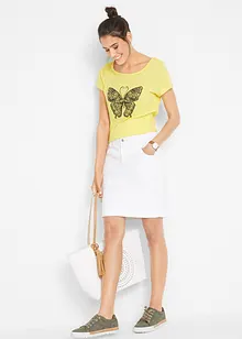 Strečová sukně s podílem Lycry, bonprix