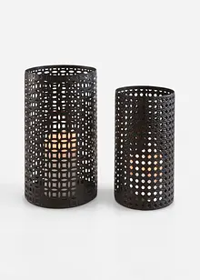 Svícny na čajovou svíčku (2dílná souprava), bonprix