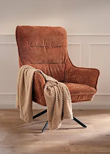 Měkká deka Cashmere Touch se vzhledem manšestru, bonprix