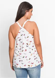 Halenkový top z čisté viskózy, bonprix