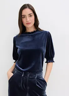 Tričko z měkkého sametu, bonprix