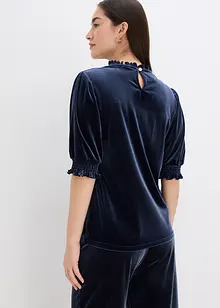 Tričko z měkkého sametu, bonprix