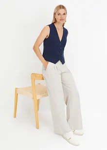 Zvonové kalhoty, High Waist, bonprix