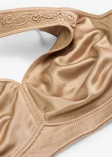 Odlehčující podprsenka bez kostic, s polstrovanými ramínky, bonprix