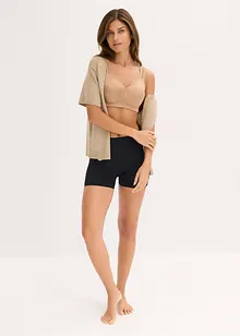 Odlehčující podprsenka bez kostic, s polstrovanými ramínky, bonprix