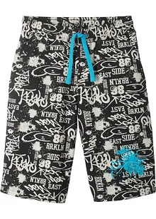 Teplákové bermudy z čisté organické bavlny, bonprix