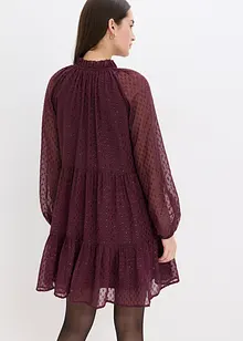 Tunikové šaty se třpytivým efektem, bonprix